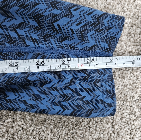 MEC running tights M blue chevron - Picture 9 of 11